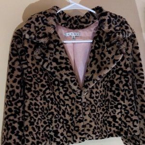 CABi short , furry jacket